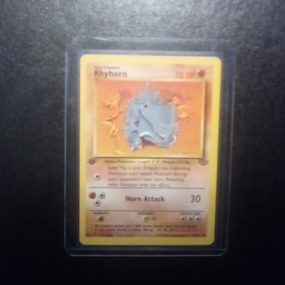 ✨First Edition Rhyhorn Evolution Pokemon Card Bundle✨ - Picture 10 of 15